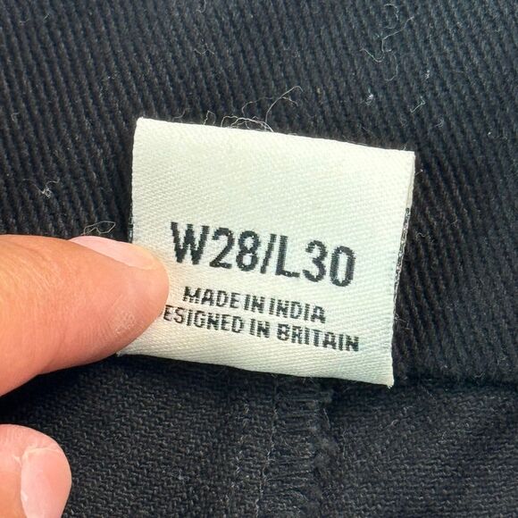 lucy & jack black high rise shorts sz 28 - Picture 5 of 7